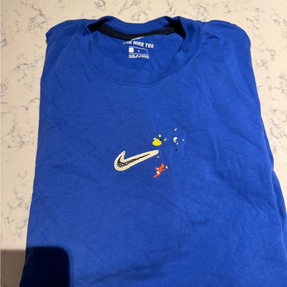 Nike Blue Short Sleeve Performance Tee